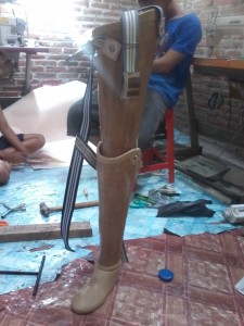 pembuatan kaki palsu